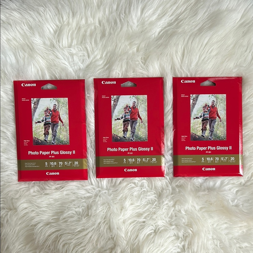 Canon Glossy Photo Paper in Red Packaging